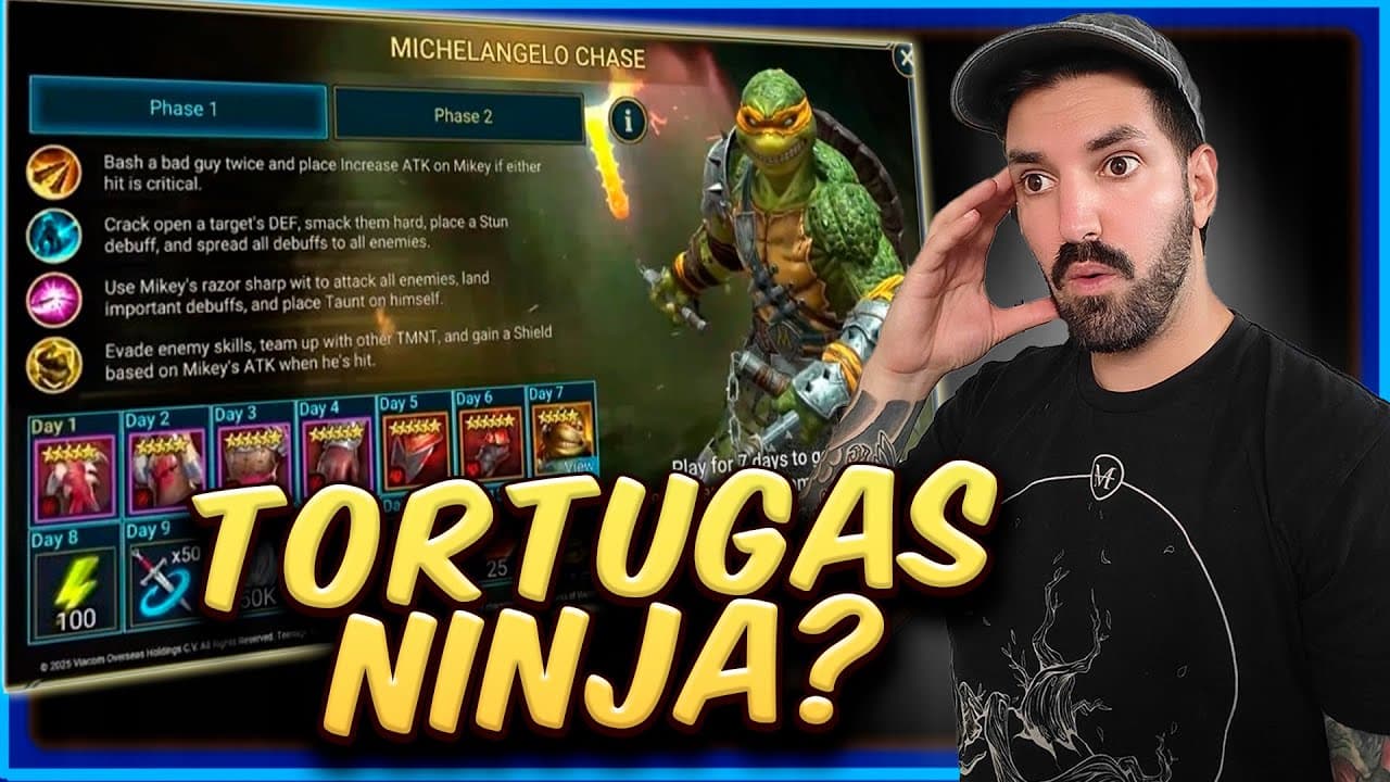 Filtración de los Tortugas Ninja?
