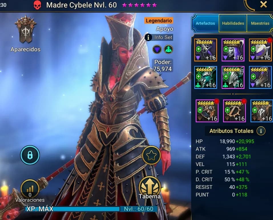 Equipo Madre Cybele