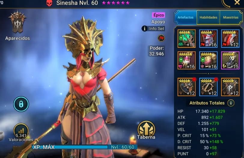Equipo Sinesha