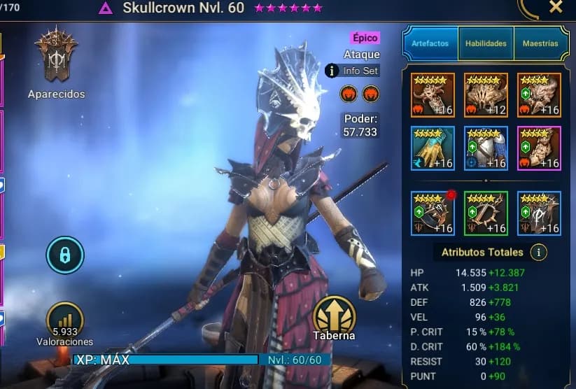 Equipo Skullcrown