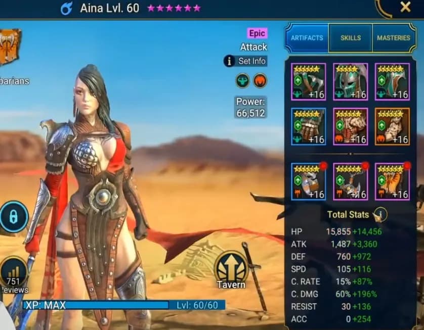 Equipo de Aina