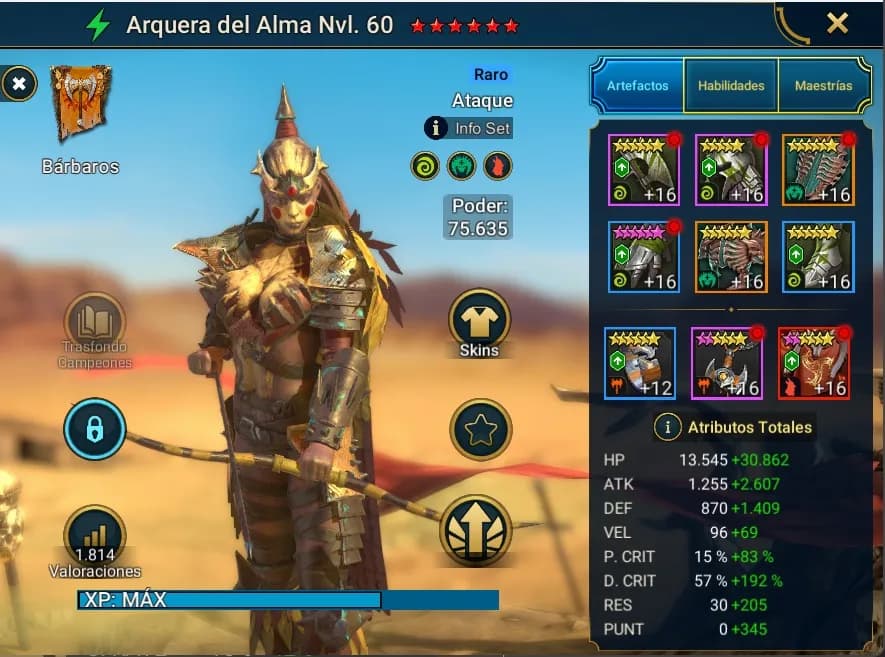 Equipo Arquera del Alma