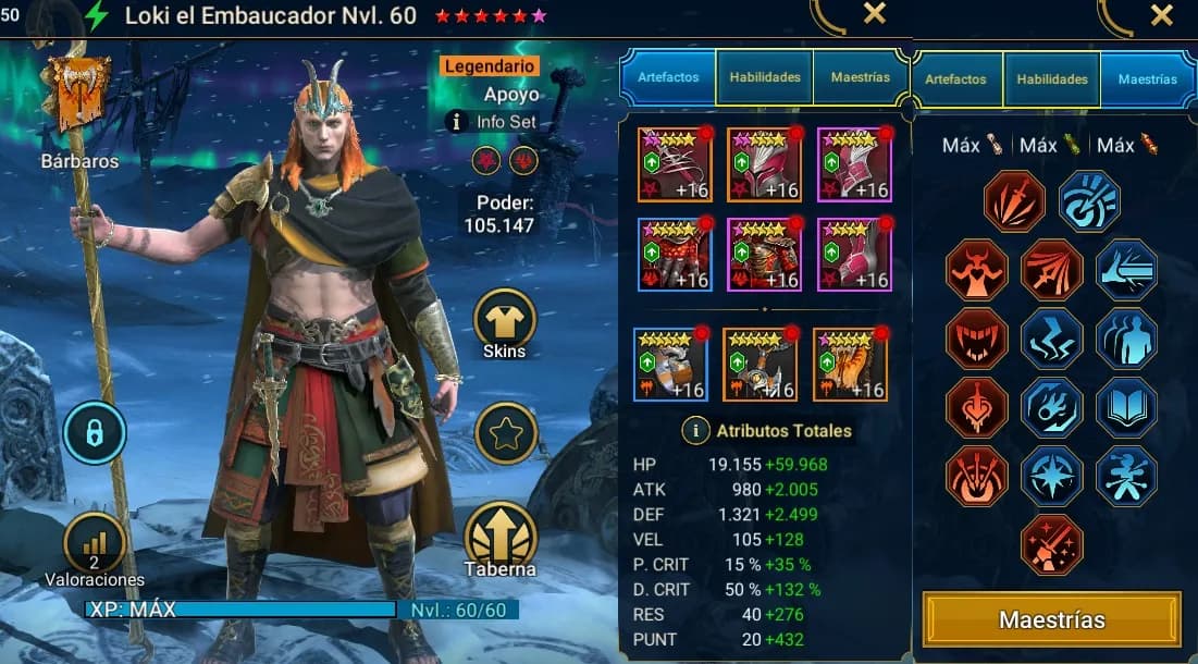 Equipo de Loki