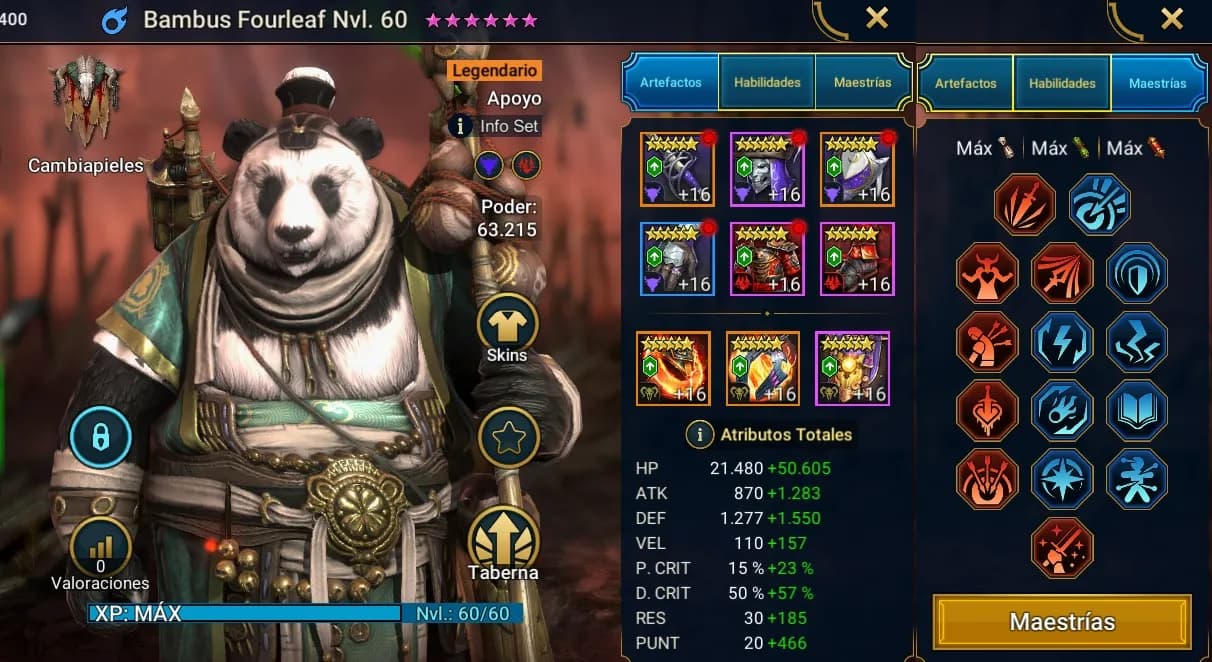 Equipo de Razelvarg