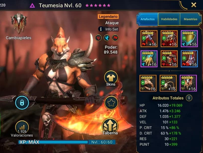 Equipo de Teumesia