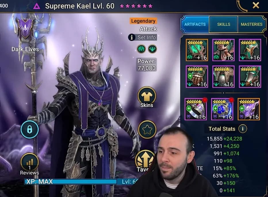 Equipo Kael Supremo
