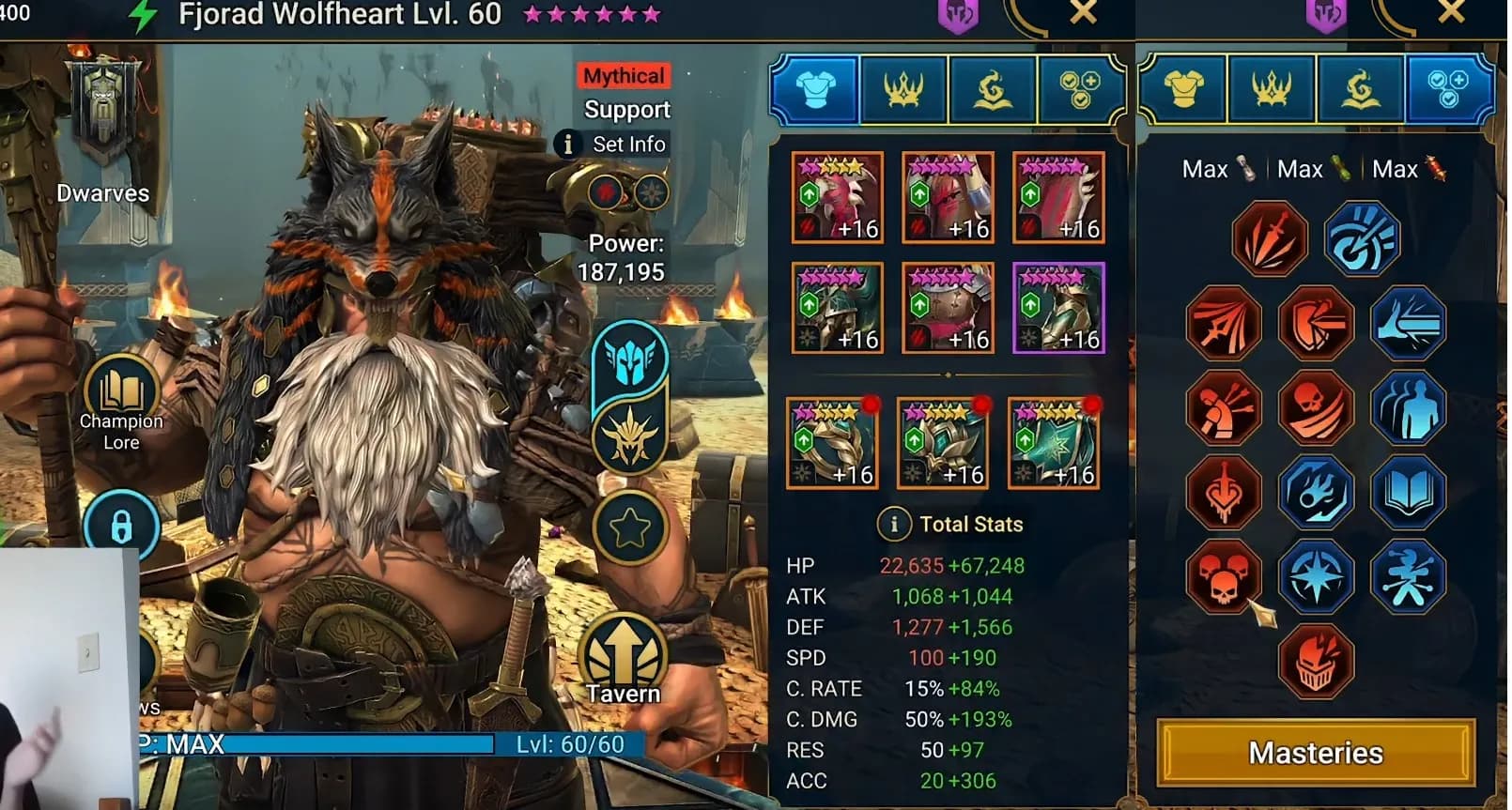 Equipo Fjorad Wolfheart