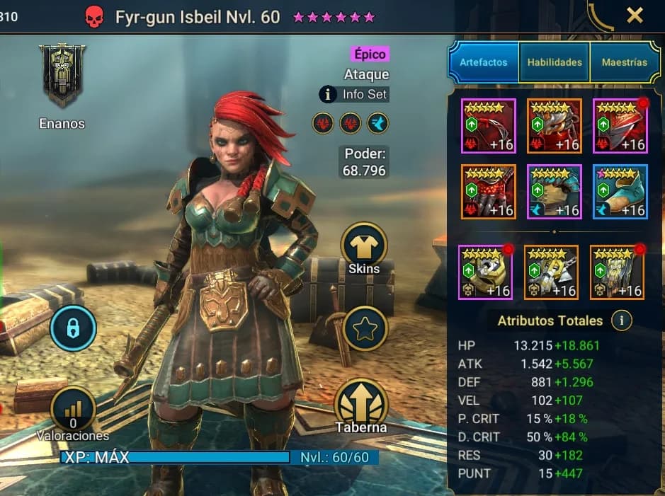 Equipo Fyr-Gun Isbeil