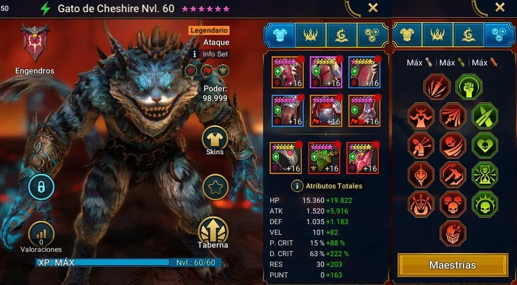 Equipo Gato de Chesire