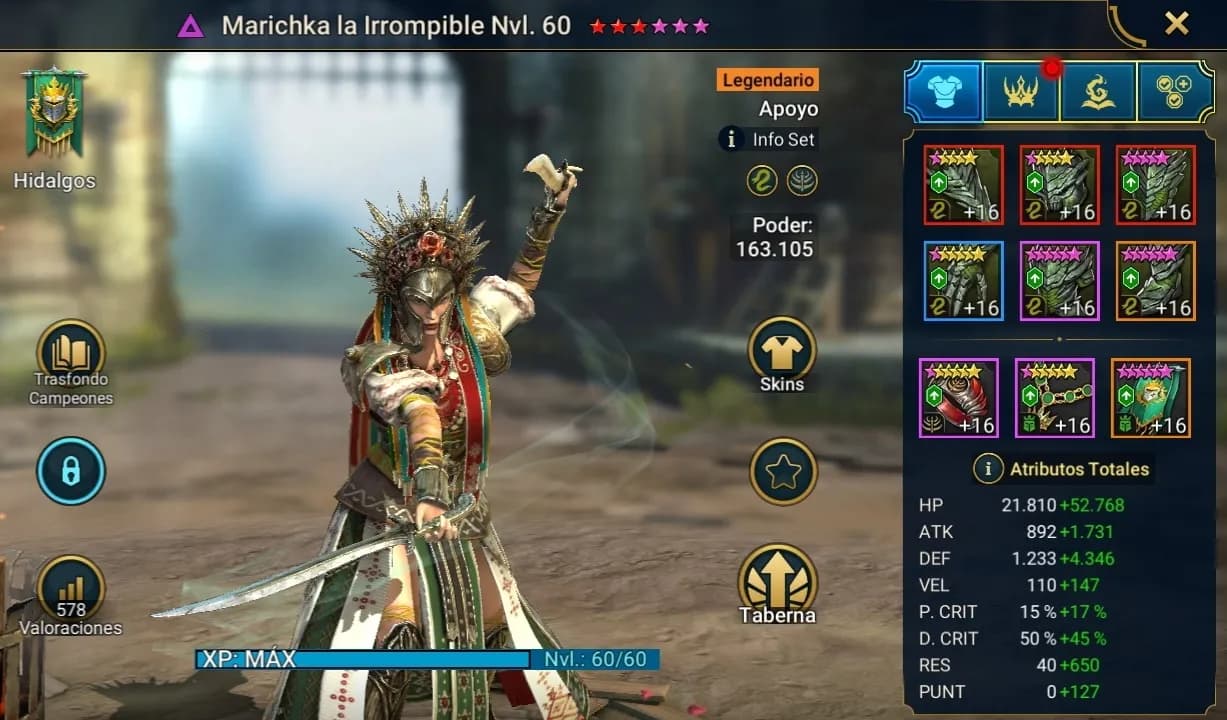 Equipo de Marichka