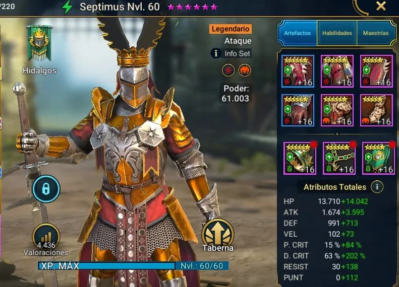 Equipo de Septimus