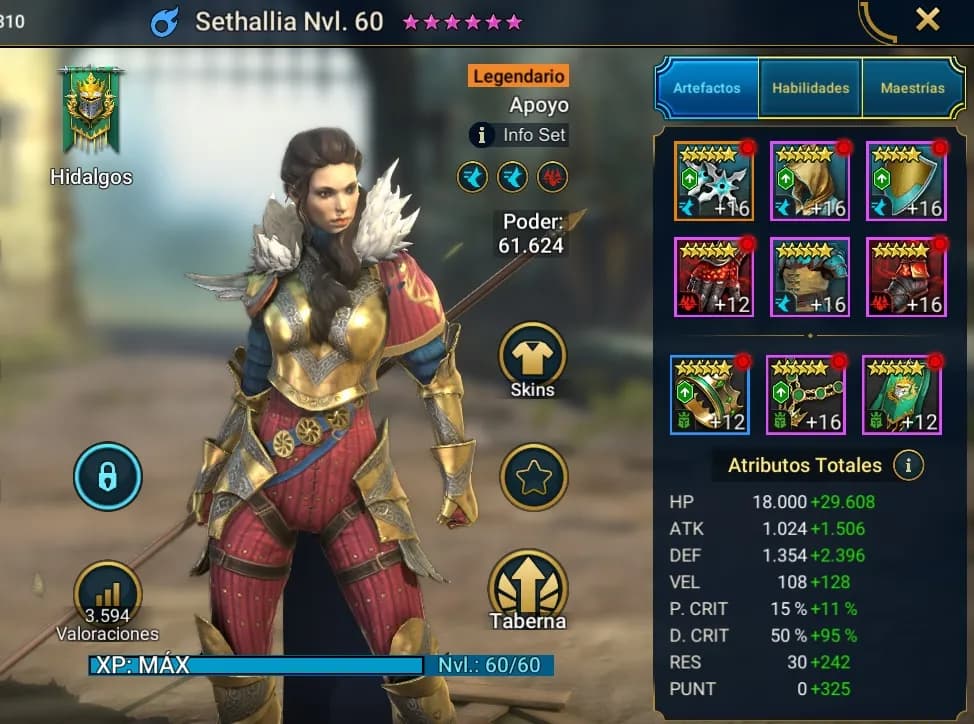 Equipo de Sethallia