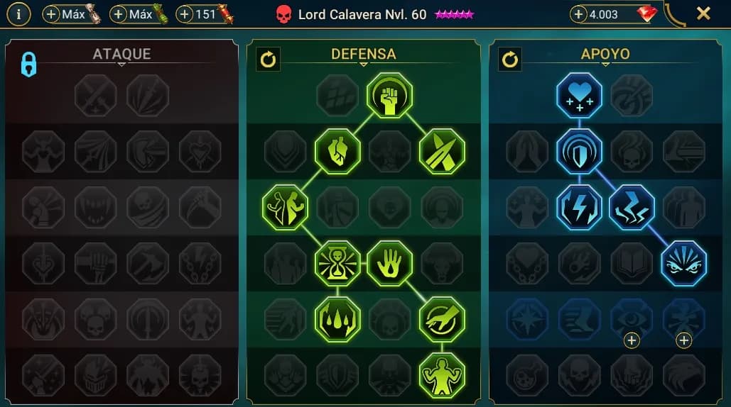 Maestrías de Lord Calavera