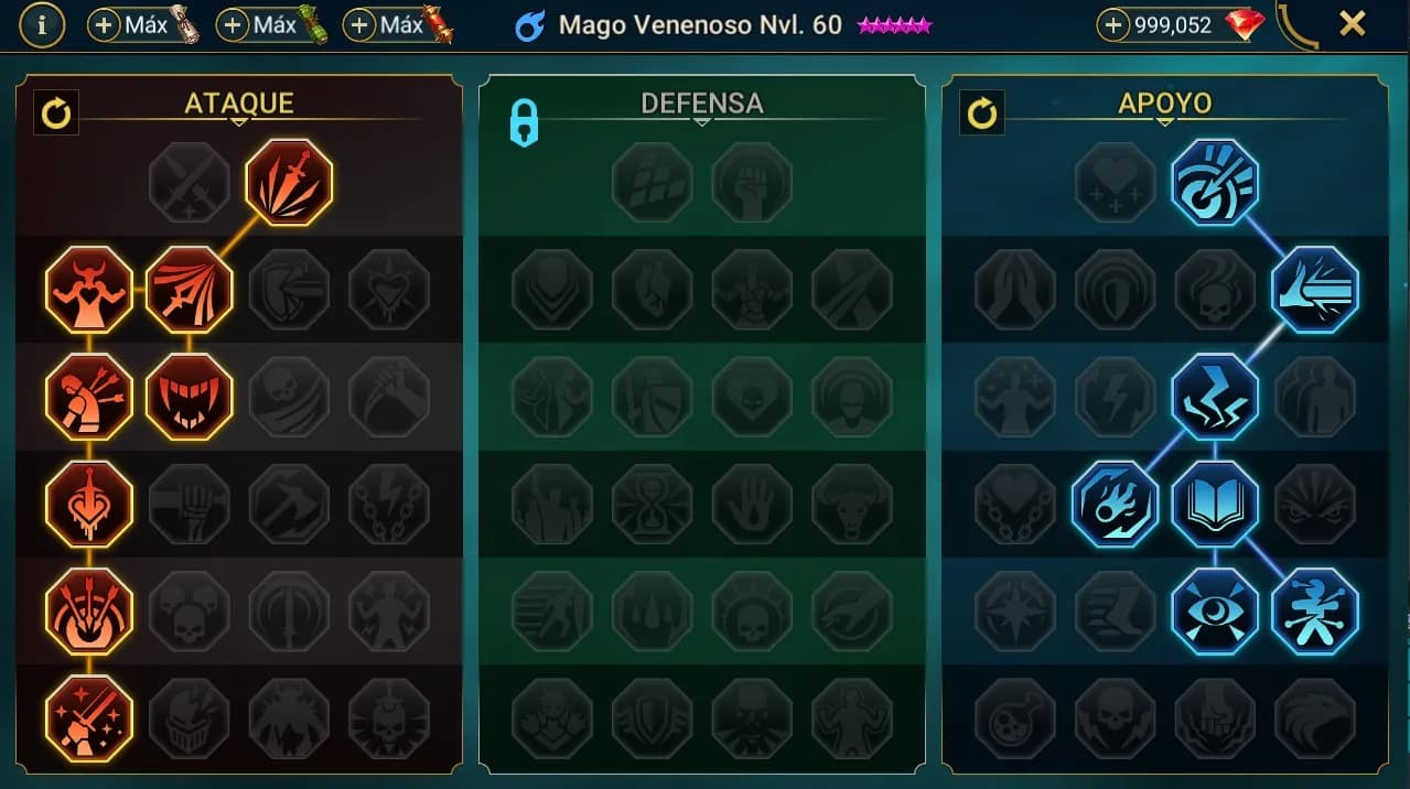 Maestrias de Mago Venenoso