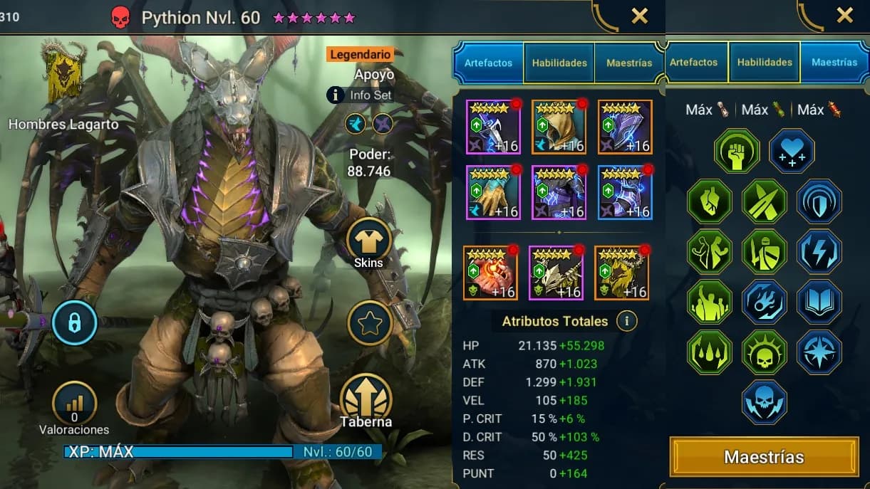 Equipo de Pythion