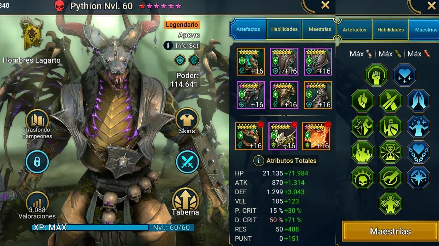 Equipo de Pythion