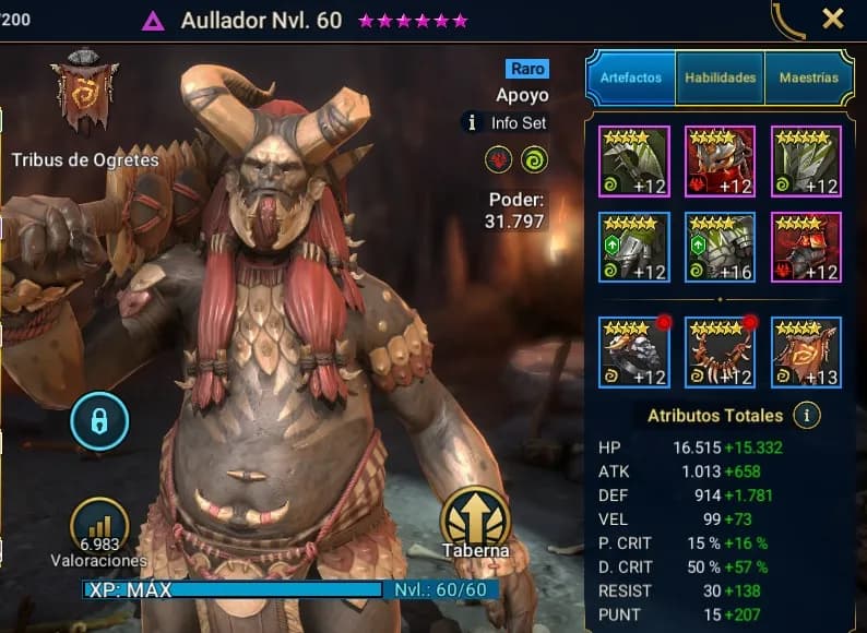 Equipo de Aullador