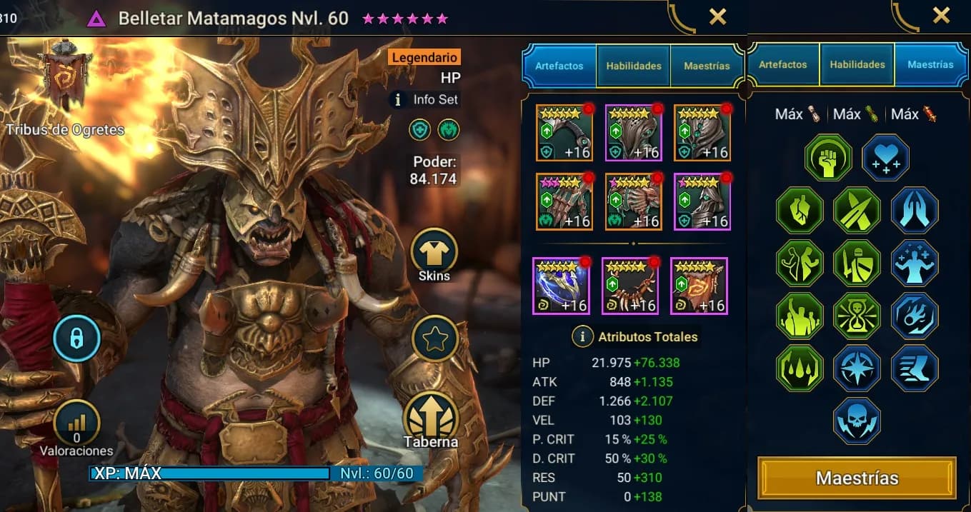Equipo de Belletar Matamagos