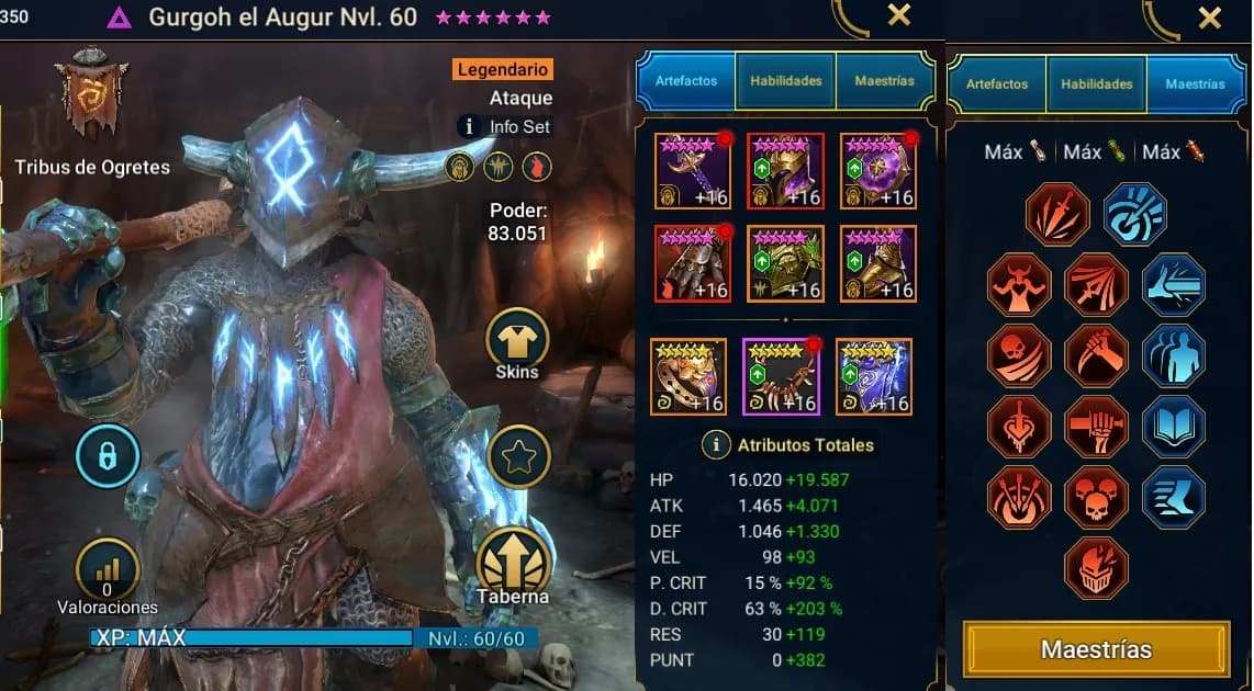 Equipo de Gurgoh el Augur