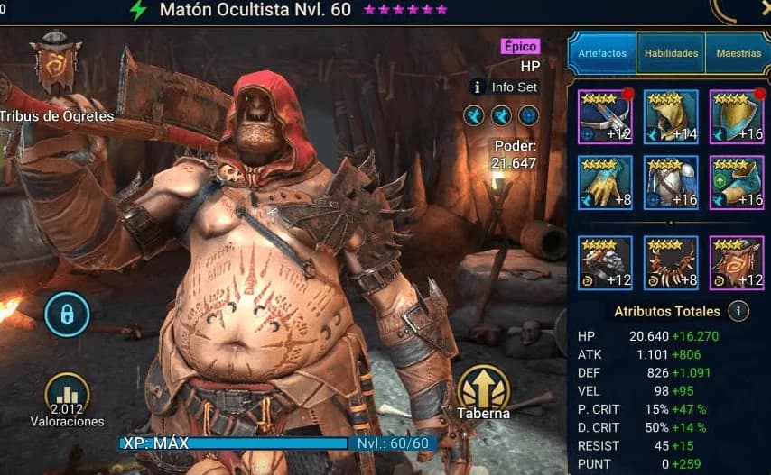Equipo de Matón Ocultista