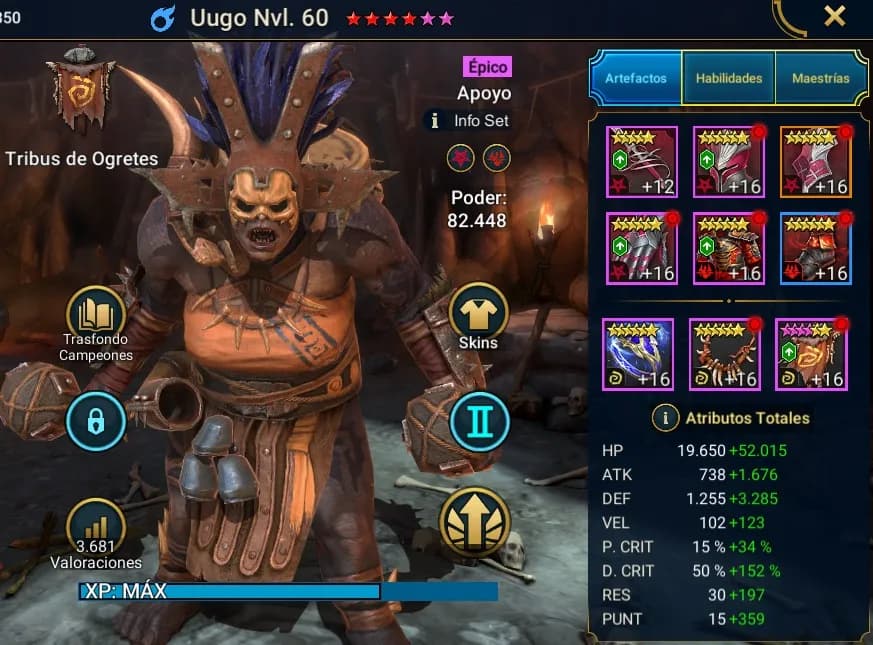 Equipo de Uugo