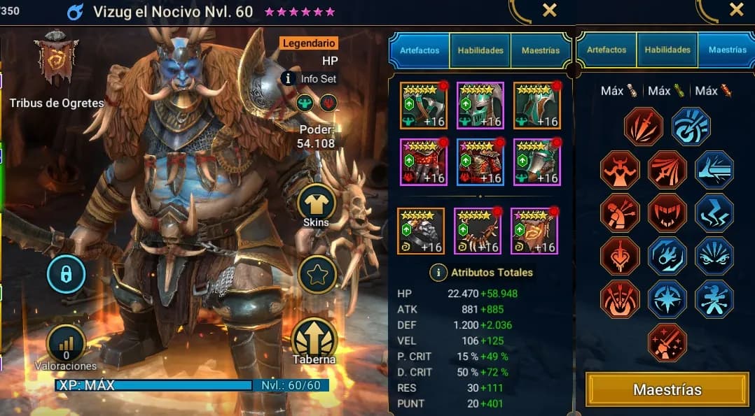 Equipo de Vizug el Nocivo