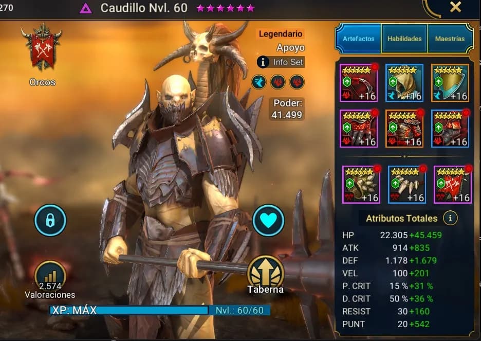 Equipo de CAUDILLO