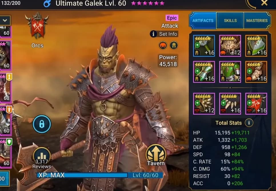 Equipo Galek Definitivo
