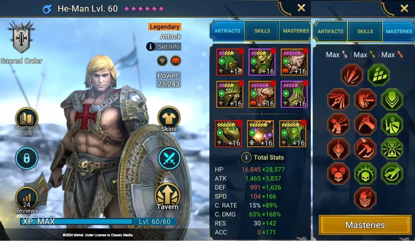 Equipo de Heman