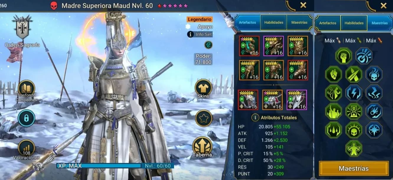 Equipo de Madre Superiora