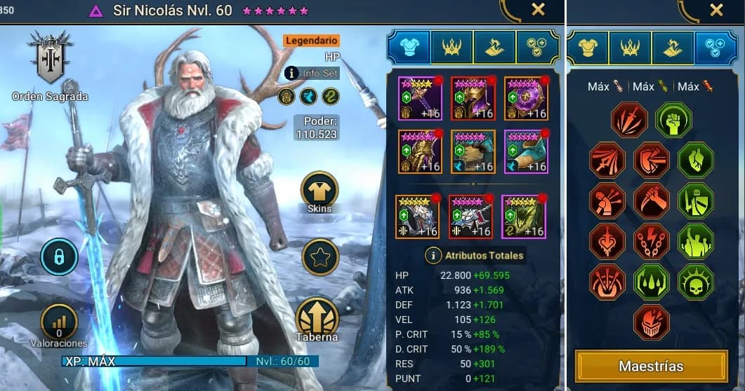 Equipo de Sir Nicolas