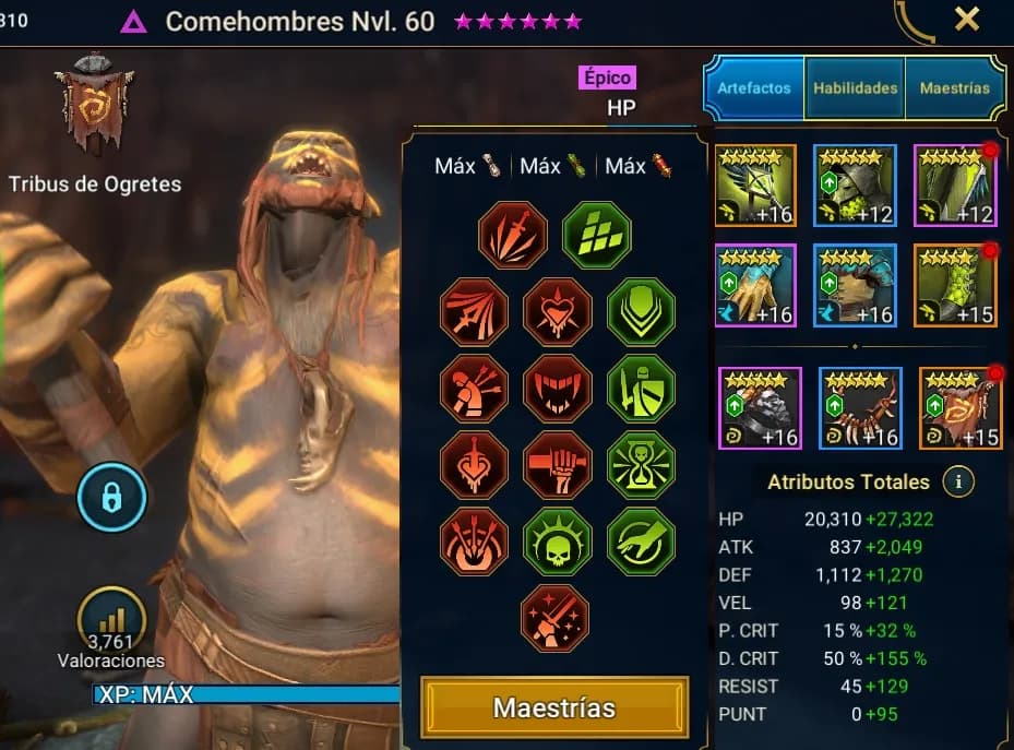 Setup unkreelable comehombres