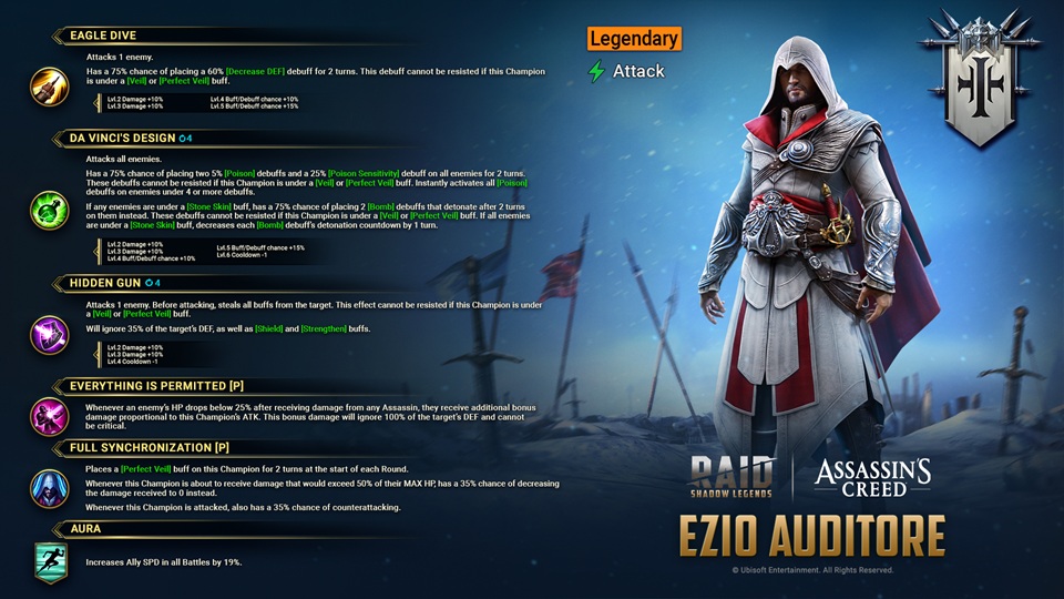 Raid x Assassins Creed