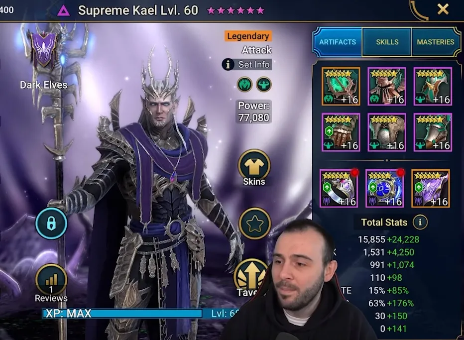 Equipo Kael Supremo
